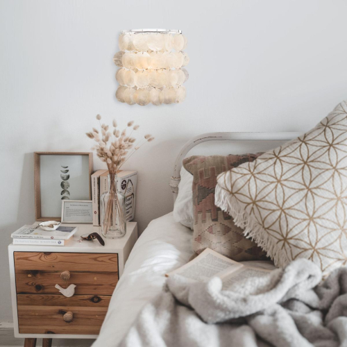 Настенный светильник Eurosvet 60005/1 хром/перламутр изображение в интернет-магазине Cramer Light фото 4