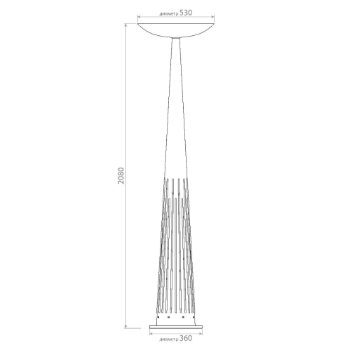 Торшер Covali AFL-23176 изображение в интернет-магазине Cramer Light фото 4
