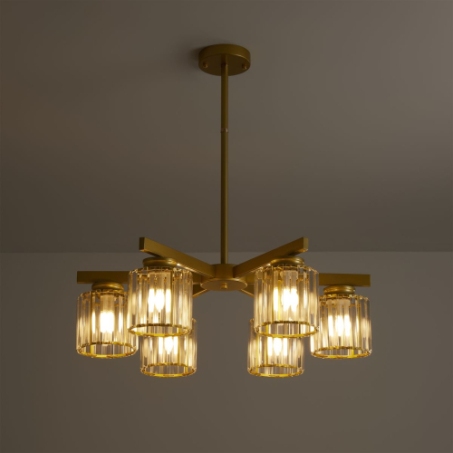 Люстра на штанге Freya Ferrera FR5474PL-06G изображение в интернет-магазине Cramer Light фото 11