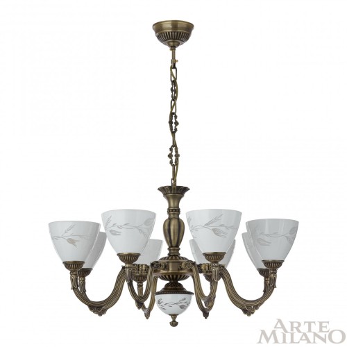 Подвесная люстра Arte Milano 347837/8 AB изображение в интернет-магазине Cramer Light фото 3