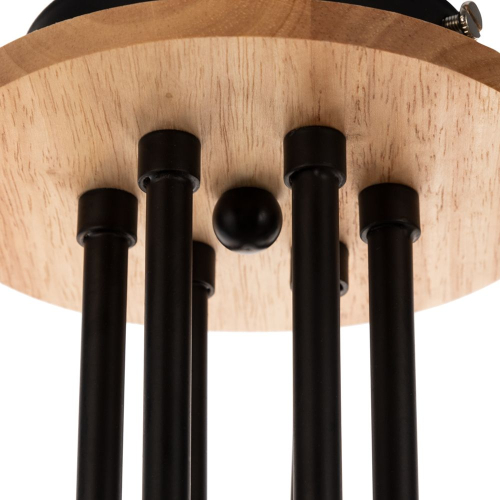 Потолочная люстра Arte Lamp Oxford A2716PL-6BK изображение в интернет-магазине Cramer Light фото 3