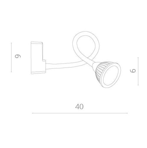 Светодиодный спот Arte Lamp Cercare A4107AP-1WH изображение в интернет-магазине Cramer Light фото 6