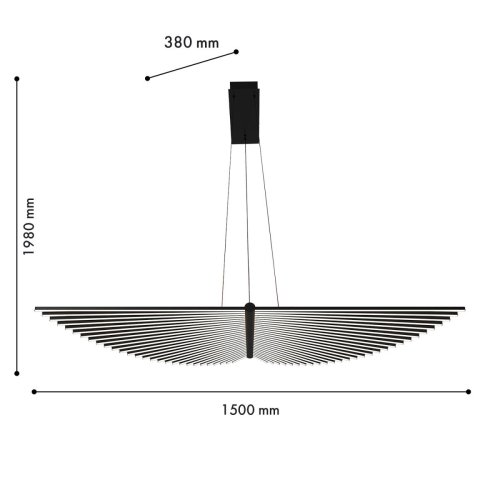 Подвесная люстра Favourite Vingar 4381-1P изображение в интернет-магазине Cramer Light фото 2
