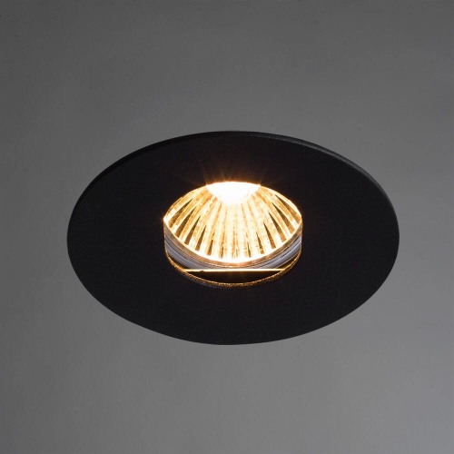 Встраиваемый светильник Arte Lamp Accento A3219PL-1BK изображение в интернет-магазине Cramer Light фото 3