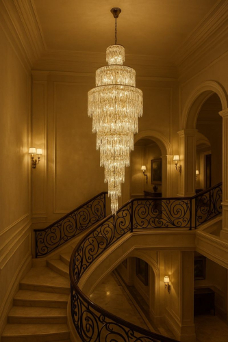 Каскадная люстра Modelux ML.977.47 GD изображение в интернет-магазине Cramer Light фото 5