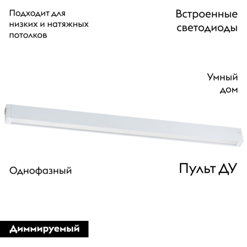 Трековый однофазный светильник Lightstar Teta 205246 изображение в интернет-магазине Cramer Light фото 2