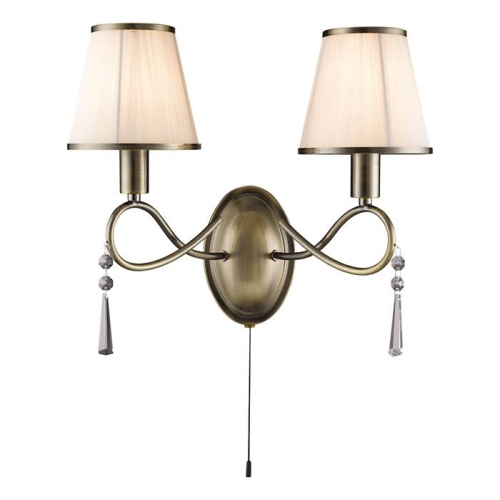 Бра Arte Lamp Logico A1035AP-2AB дополнительное фото