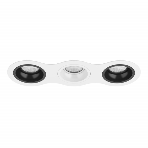 Встраиваемый светильник Lightstar D636070607 (214636+214607+214606+214607) изображение в интернет-магазине Cramer Light