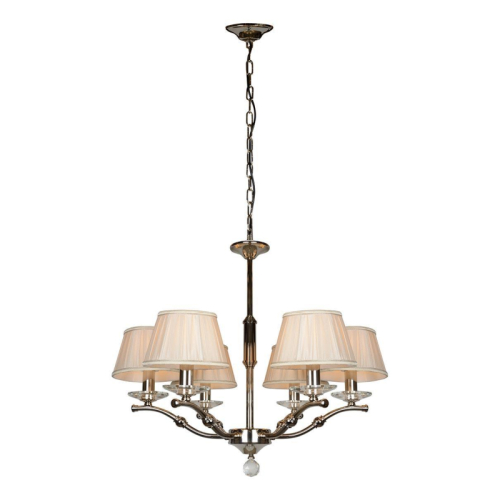 Подвесная люстра iLamp Vivaldi 85125/6 CR изображение в интернет-магазине Cramer Light