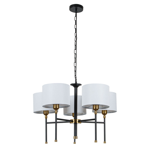 Подвесная люстра Arte Lamp Jamie A4090LM-5BK изображение в интернет-магазине Cramer Light