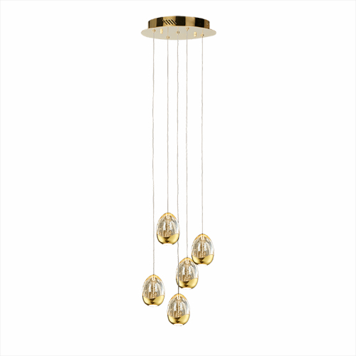 Подвесной светильник DeLight Collection Terrene MD13003023-5A gold изображение в интернет-магазине Cramer Light