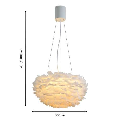 Подвесная люстра Favourite Plumage 4840-3P изображение в интернет-магазине Cramer Light фото 2