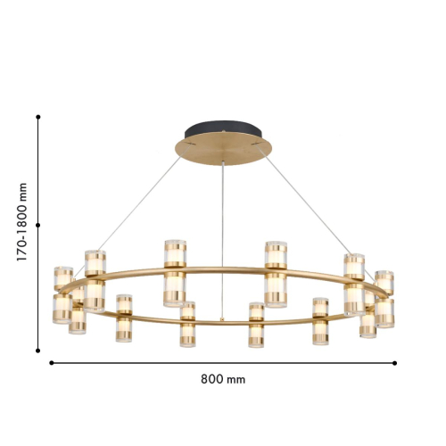 Подвесная люстра Favourite Ampullen 4323-12P изображение в интернет-магазине Cramer Light фото 2