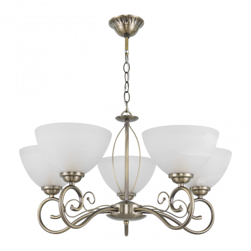 Подвесная люстра Arte Milano Amalfi 330656/5 AB изображение в интернет-магазине Cramer Light