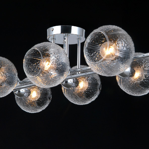 Потолочная люстра Illumico IL0701-8CSQ-24 CR ARIES изображение в интернет-магазине Cramer Light фото 4