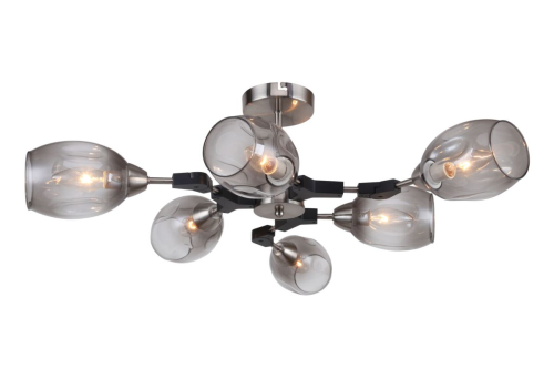 Люстра на штанге Freya Ollison FR5061PL-06N изображение в интернет-магазине Cramer Light фото 2