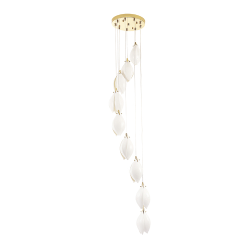 Каскадная люстра Crystal Lux FLOWERS SP9 изображение в интернет-магазине Cramer Light фото 3