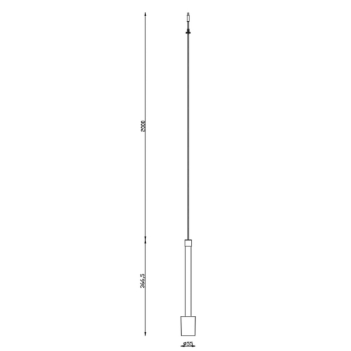 Подвесной модульный светильник без основания Mantra Fugaz 9329 изображение в интернет-магазине Cramer Light фото 7
