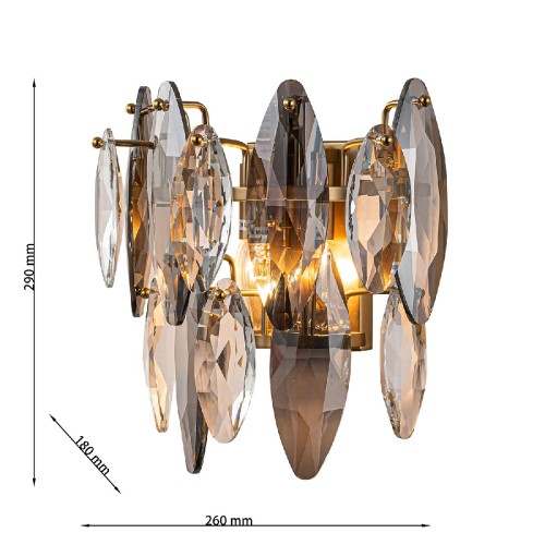 Настенный светильник Favourite Glans 4303-2W изображение в интернет-магазине Cramer Light фото 3