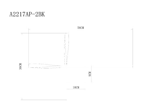 Настенный светильник Arte Lamp Acrux A2217AP-2BK изображение в интернет-магазине Cramer Light фото 5