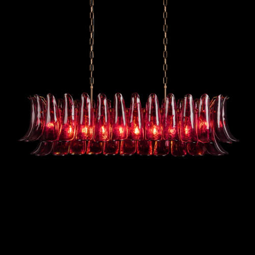 Подвесная люстра Loft IT Lilou 10600/1200R Burgundy изображение в интернет-магазине Cramer Light фото 6
