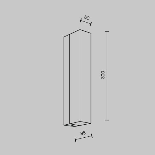 Настенный светильник Modestyle MS.102.300 AB изображение в интернет-магазине Cramer Light фото 5