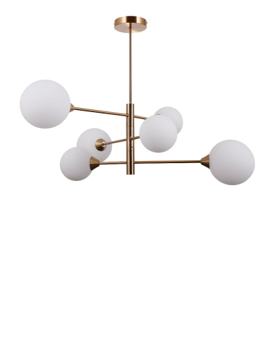 Люстра на штанге Moderli Molecule V10838-6P изображение в интернет-магазине Cramer Light фото 3