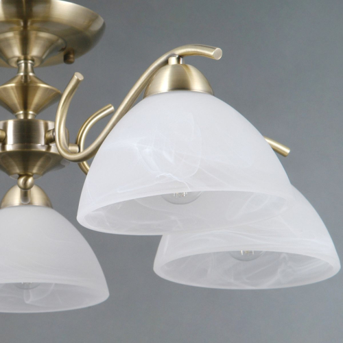 Потолочная люстра Illumico IL0905-5CSQ-26 AB ELITE изображение в интернет-магазине Cramer Light фото 3