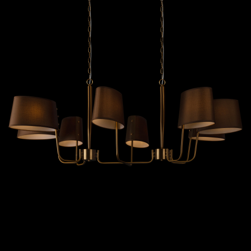 Подвесная люстра Loft IT Hilton 10527/8 Brass изображение в интернет-магазине Cramer Light фото 4