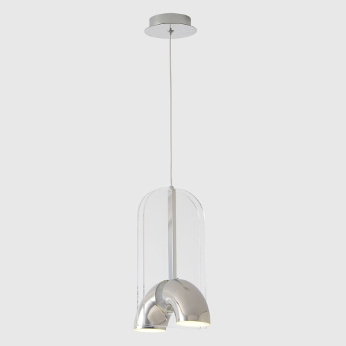 Подвесной светильник Crystal Lux ELEMENT SP12W LED CHROME изображение в интернет-магазине Cramer Light