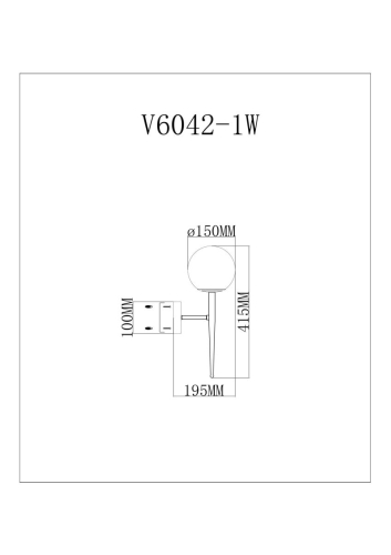 Бра Moderli Scrumbel V11561-1W дополнительное фото фото 10