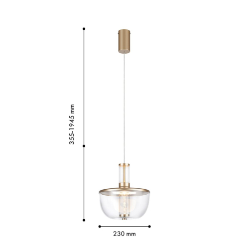 Подвесной светильник Favourite Flaska 4313-1P изображение в интернет-магазине Cramer Light фото 2