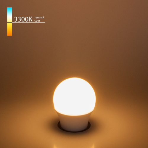 Лампа светодиодная Elektrostandard E27 7W 3300K груша матовая 4690389055256 изображение в интернет-магазине Cramer Light фото 2