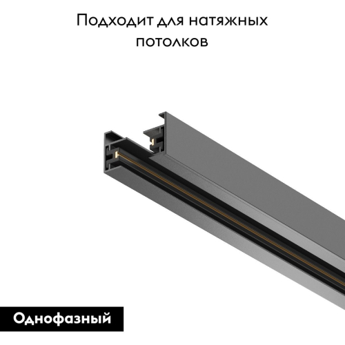 Шинопровод однофазный Maytoni Technical Busbar trunkings TRX001-113B изображение в интернет-магазине Cramer Light фото 2