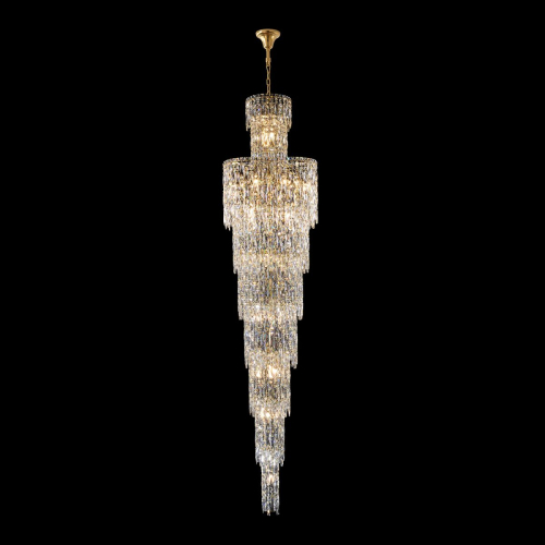 Каскадная люстра Crystal Lux ABRIL SP28 GOLD изображение в интернет-магазине Cramer Light фото 5