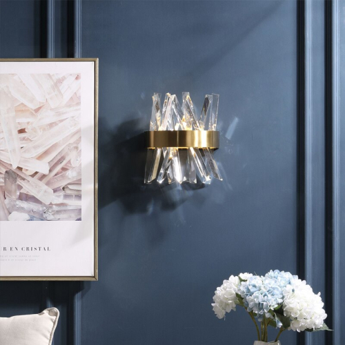 Настенный светильник Delight Collection Akasha II 88021W brass изображение в интернет-магазине Cramer Light фото 3