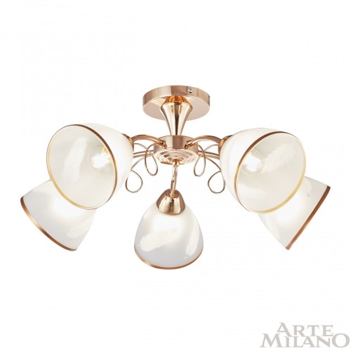 Потолочная люстра Arte Milano Napoli 336966/5 FGD изображение в интернет-магазине Cramer Light фото 3