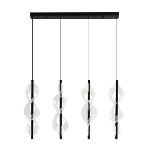 Подвесной светильник Modestyle MS.3028.4 BK изображение в интернет-магазине Cramer Light