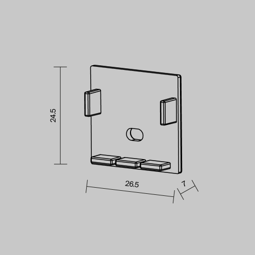 Комплект заглушек (2 шт.) Maytoni 642001 изображение в интернет-магазине Cramer Light фото 6