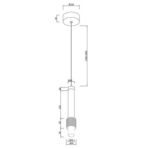 Подвесной светильник Moderli Elli V10884-PL изображение в интернет-магазине Cramer Light фото 6