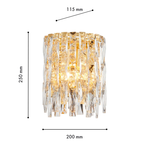 Настенный светильник Favourite Robby 4722-2W изображение в интернет-магазине Cramer Light фото 3