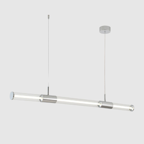 Подвесной светильник Crystal Lux LINEUP SP24W LED CHROME изображение в интернет-магазине Cramer Light фото 3