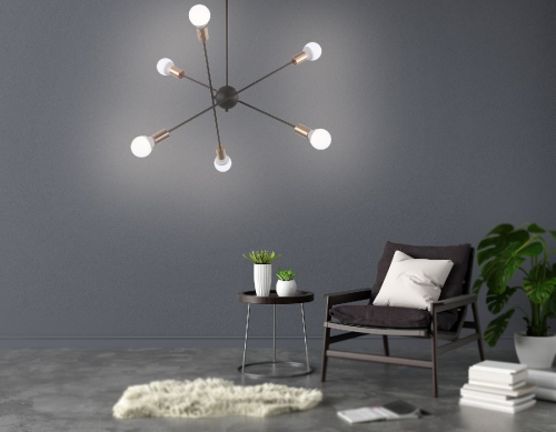 Люстра на штанге Ambrella Light Loft TR80435 изображение в интернет-магазине Cramer Light фото 8