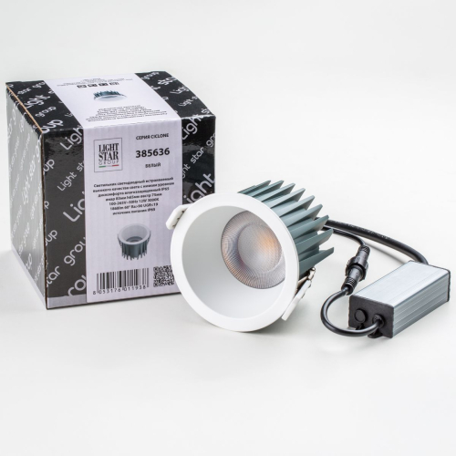 Встраиваемый светильник Lightstar Ciclone 385636 изображение в интернет-магазине Cramer Light фото 2