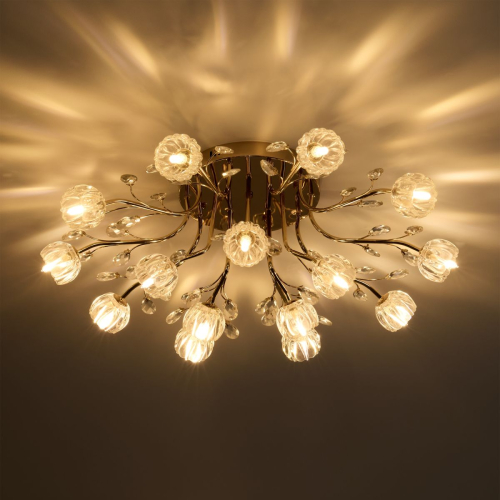 Потолочная люстра Freya Fioress FR5571CL-15G изображение в интернет-магазине Cramer Light фото 7