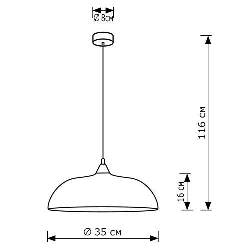 Подвесной светильник LightHall Zenira LH032066 изображение в интернет-магазине Cramer Light фото 4