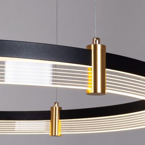 Подвесной светодиодный светильник Arte Lamp Mercury A2185SP-3BK изображение в интернет-магазине Cramer Light фото 4