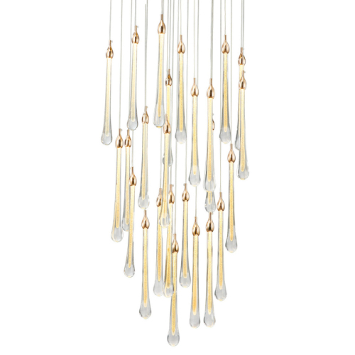 Подвесной светильник Delight Collection Teardrop OM801670-25-G изображение в интернет-магазине Cramer Light