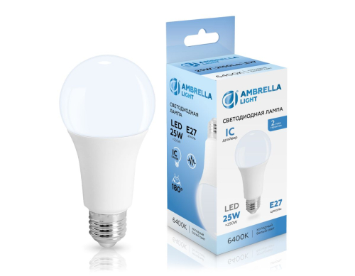 Светодиодная лампа Ambrella Light Bulbing E27 25W 6400K 652506 изображение в интернет-магазине Cramer Light фото 3