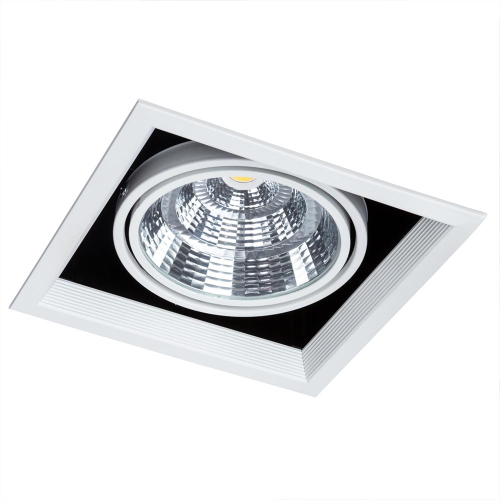 Встраиваемый светильник Arte Lamp Merga A8450PL-1WH изображение в интернет-магазине Cramer Light фото 5
